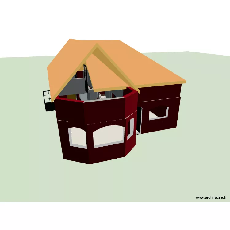 Routedesanges_BatDeFrance_SDB-inversée_2. Plan de 5 Pièces et 81 m² Routedesanges_BatDeFrance_SDB-inversée_2. Plan de 5 Pièces et 81 m²