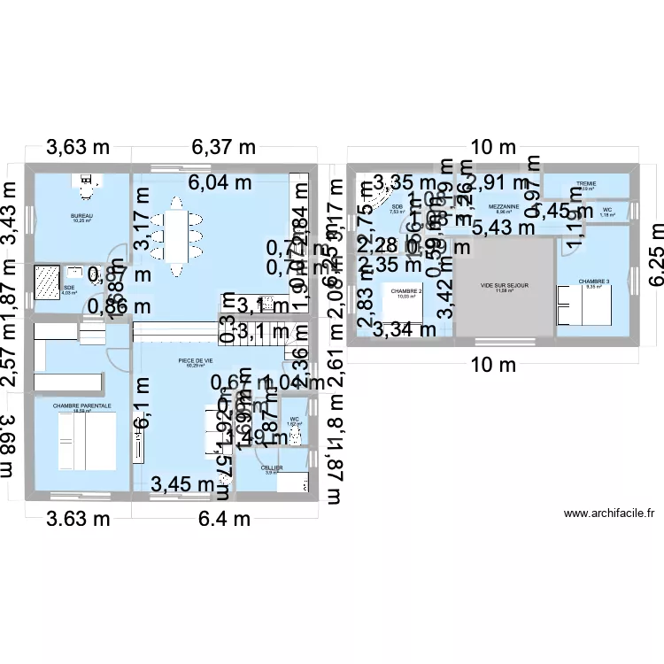 CHENUT. Plan de 13 et 150 m² CHENUT. Plan de 13 et 150 m²