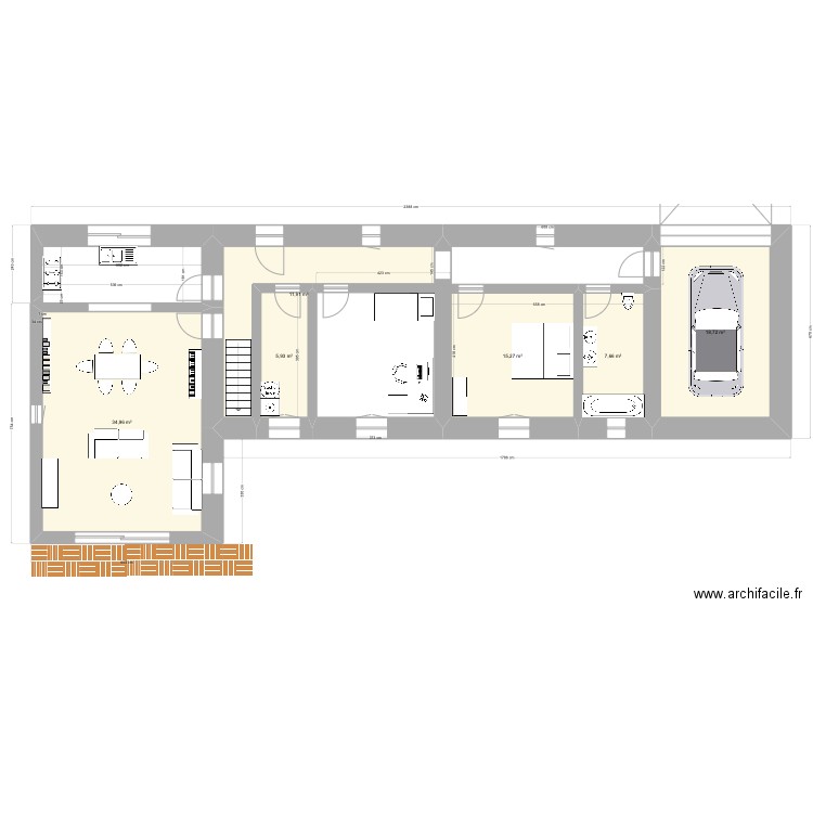 Les Vignes 4. Plan de 0 pièce et 0 m2