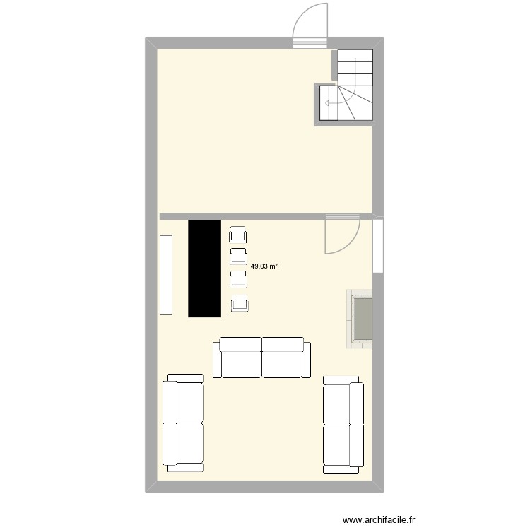 1er PANINI. Plan de 0 pièce et 0 m2