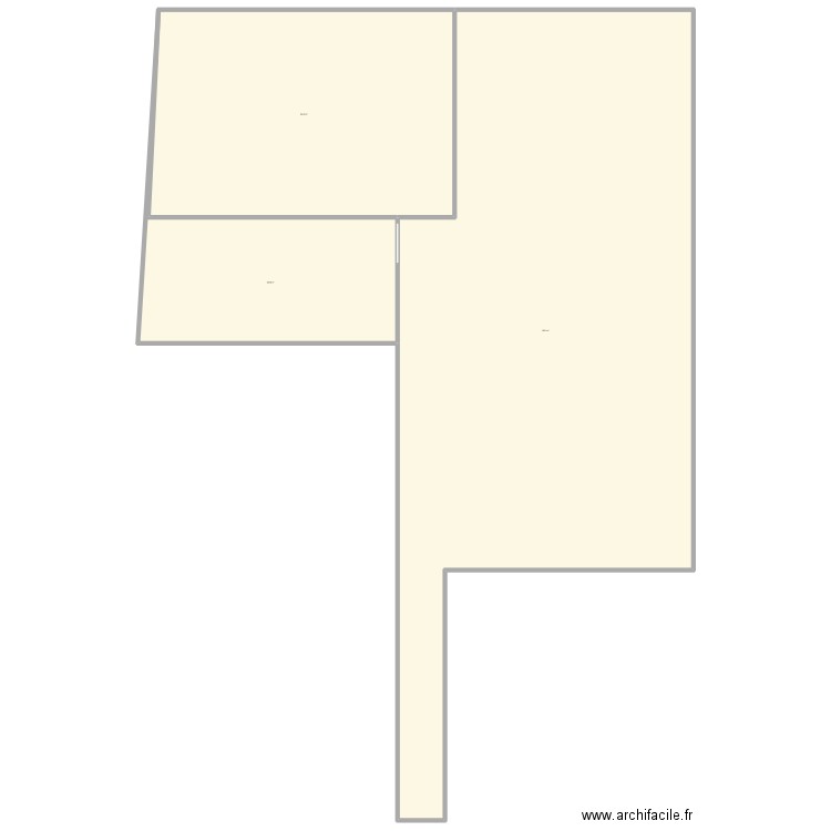 plan terrain maison . Plan de 0 pièce et 0 m2