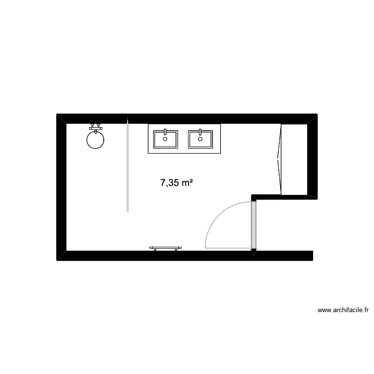 HUGUENOT. SB. Plan de 1 et 7 m² HUGUENOT. SB. Plan de 1 et 7 m²