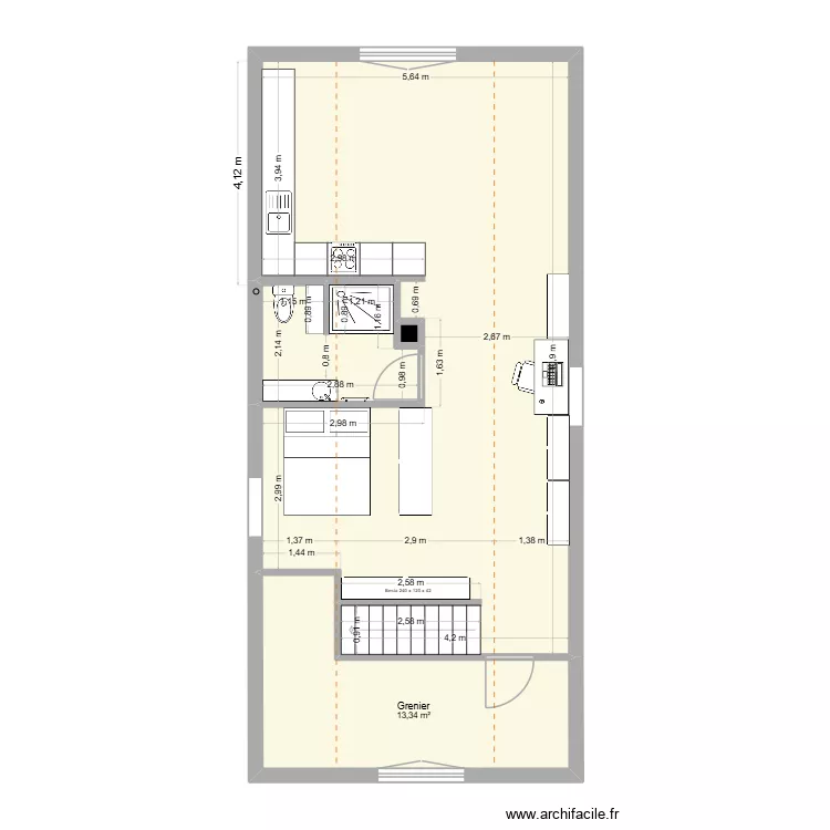 Studio 88 V2.0. Plan de 