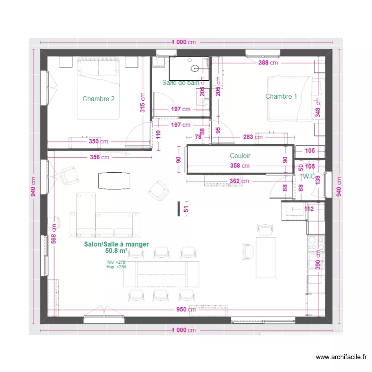 ROBIN_PLAN PL_R+1_MERLET_PLERIN. Plan de ROBIN_PLAN PL_R+1_MERLET_PLERIN. Plan de