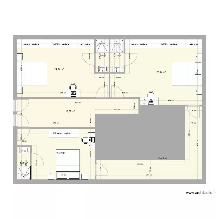 Combles Boisson. Plan de 