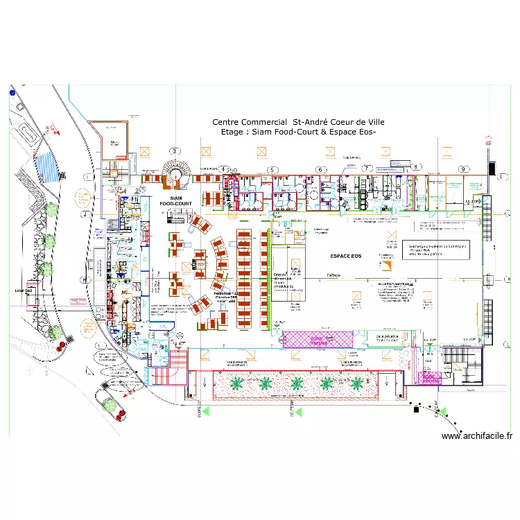 ST ANDRE CENTRE V1. Plan de ST ANDRE CENTRE V1. Plan de