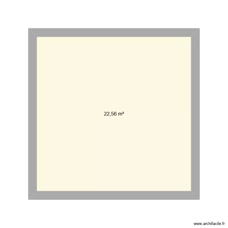 125 ans gym 2. Plan de 1  et 23 m²