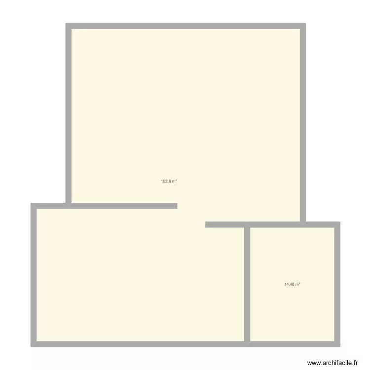 MAISON MODIF. Plan de 