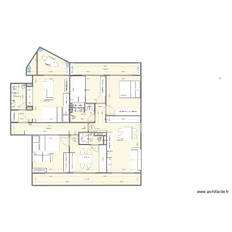 Caroubier 2. Plan de Caroubier 2. Plan de
