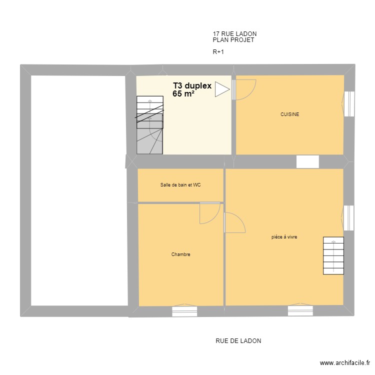 SCI J2R. Plan de 32 pièces et 452 m2