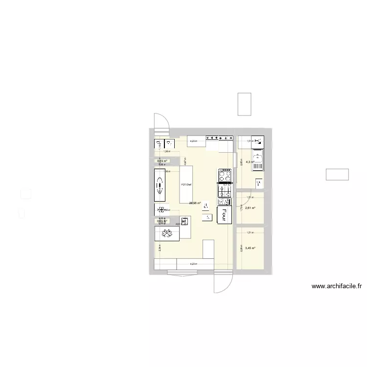 Cuisine v2. Plan de 
