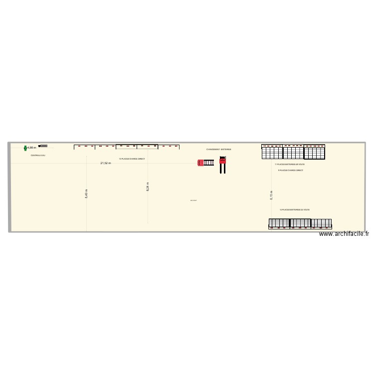 ID BSE  EST. Plan de 1 pièce et 401 m2