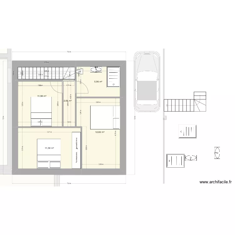 Prejet Resty extension 5. Plan de 