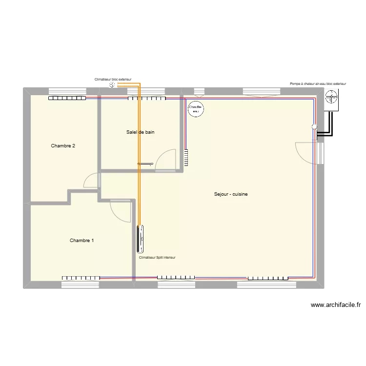 CORVINA Vincent. Plan de 