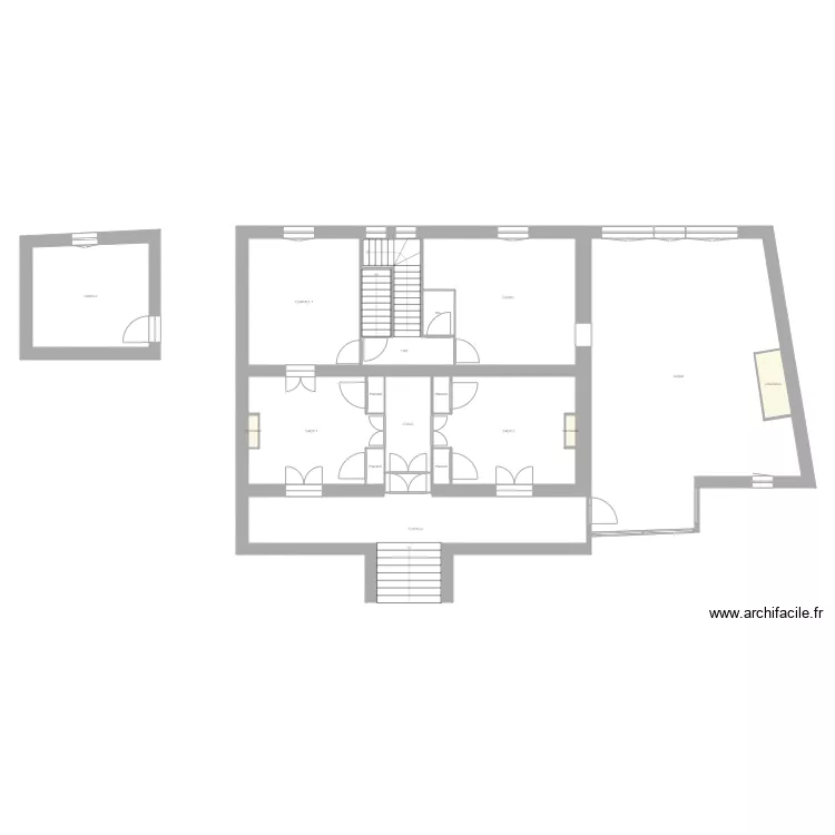 maison BALLIN R0. Plan de 