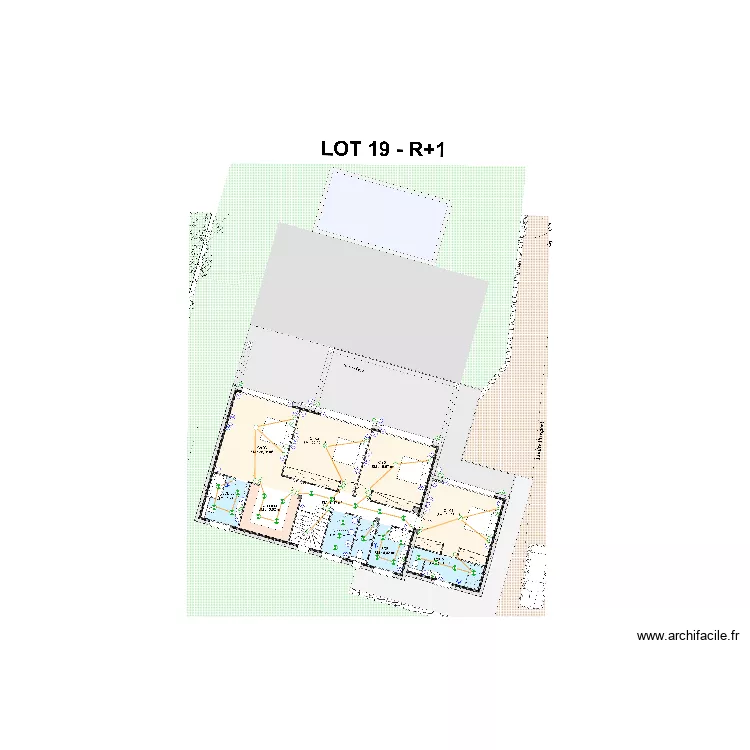 tezekdjan Lot 19 R+1. Plan de 