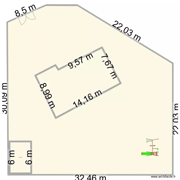 Garage. Plan de Garage. Plan de