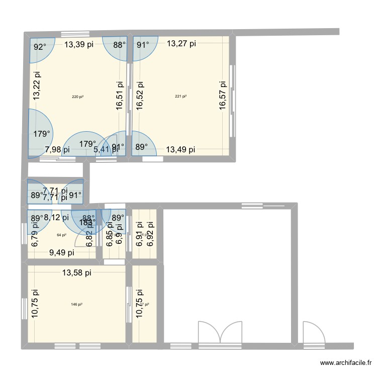 Jean francois. Plan de 0 pièce et 0 m2
