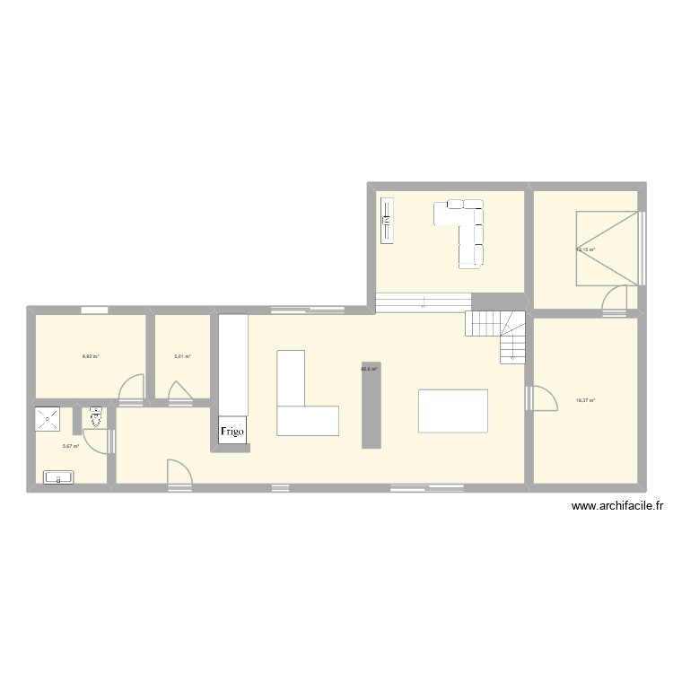 rdc. Plan de 0 pièce et 0 m2