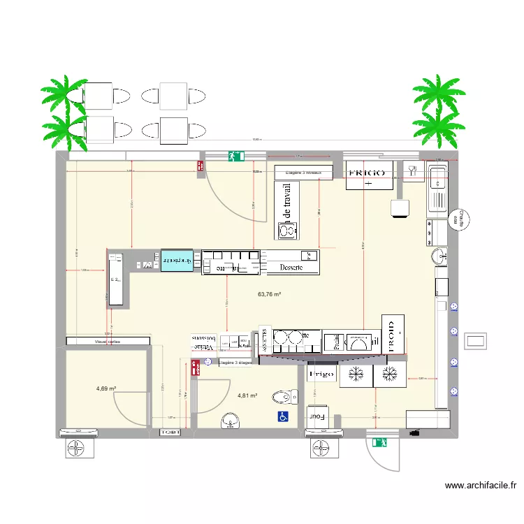 NATH HIBISCUS 2026 BIS 2. Plan de 3 et 73 m² NATH HIBISCUS 2026 BIS 2. Plan de 3 et 73 m²