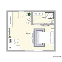 chambre d'h&ocirc;tel