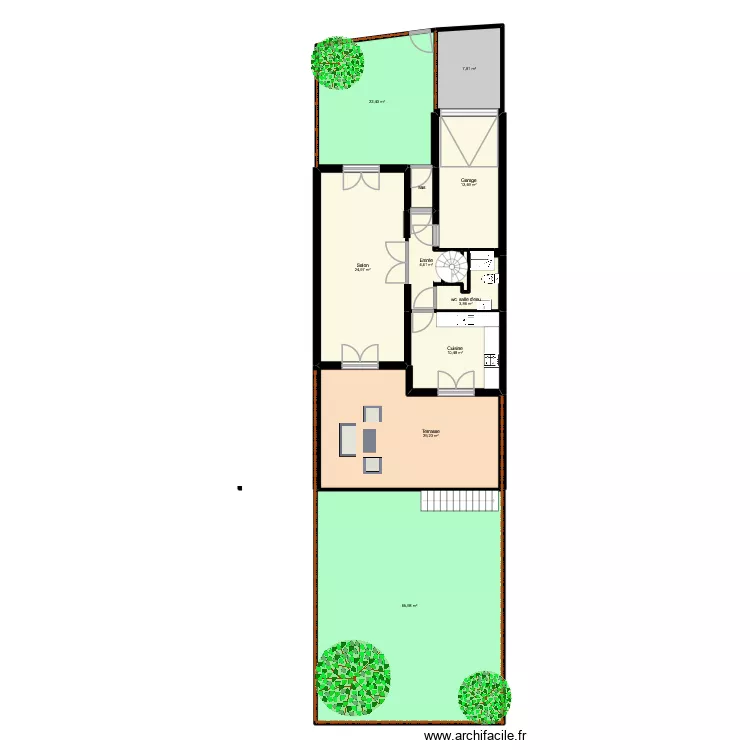 curto. Plan de 21 et 233 m² curto. Plan de 21 et 233 m²