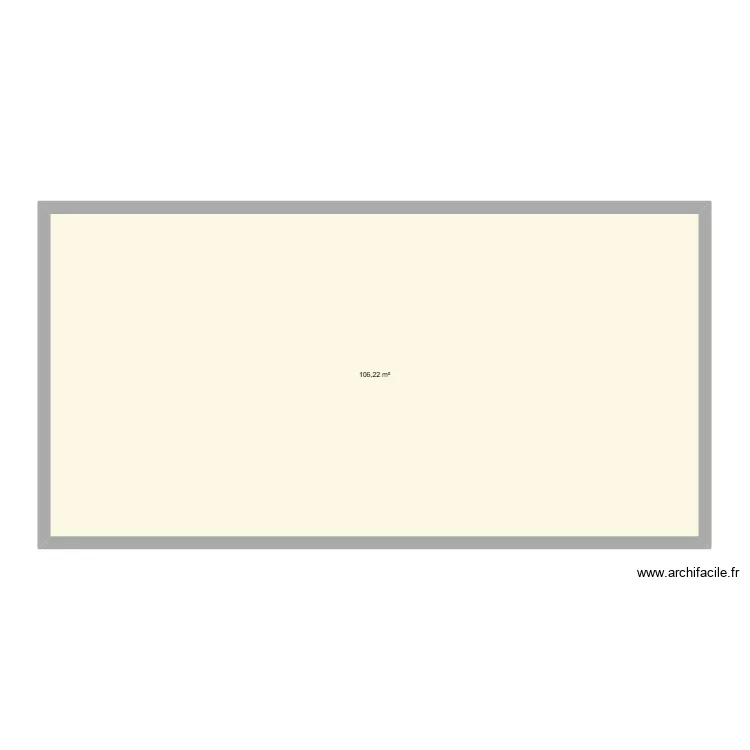 rez de chauss&eacute;e. Plan de 