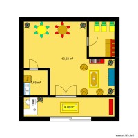 plan crèche art appliqué