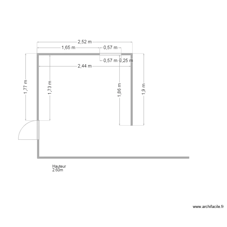 DRESSING HAUT. Plan de 