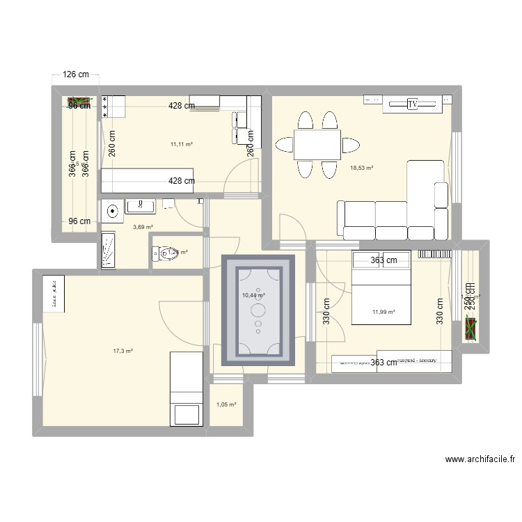 landsberg. Plan de 0 pièce et 0 m2