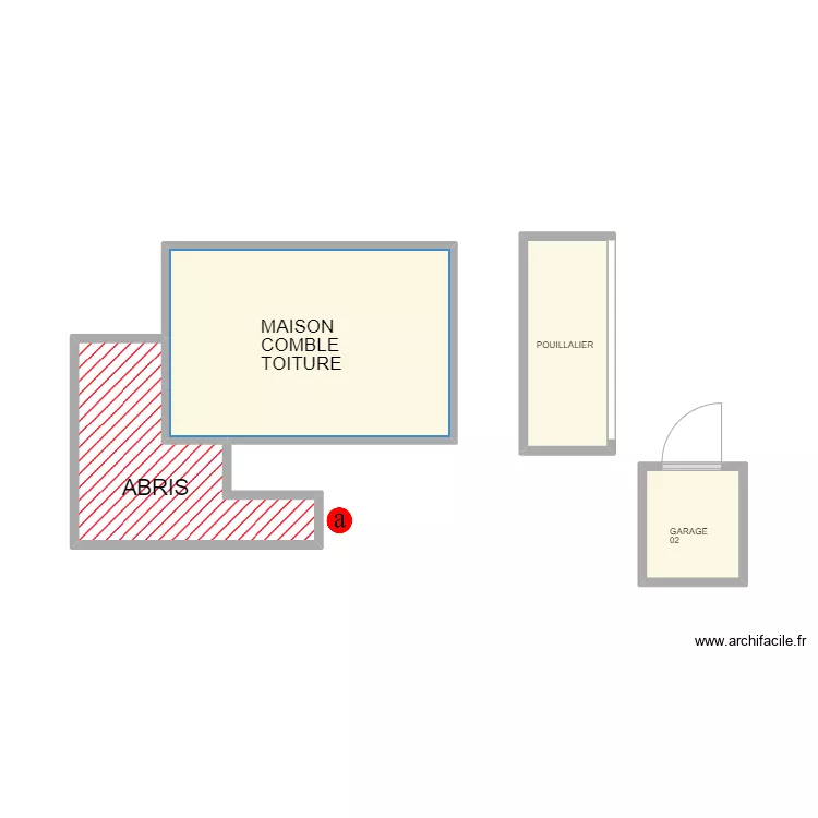 vauvert dehors reine. Plan de 4 pièces et 19 m² vauvert dehors reine. Plan de 4 pièces et 19 m²
