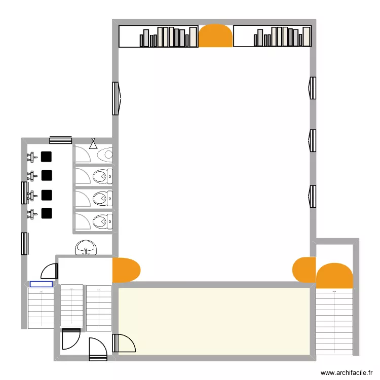 mosquee 6. Plan de 3 pièces et 32 m² mosquee 6. Plan de 3 pièces et 32 m²