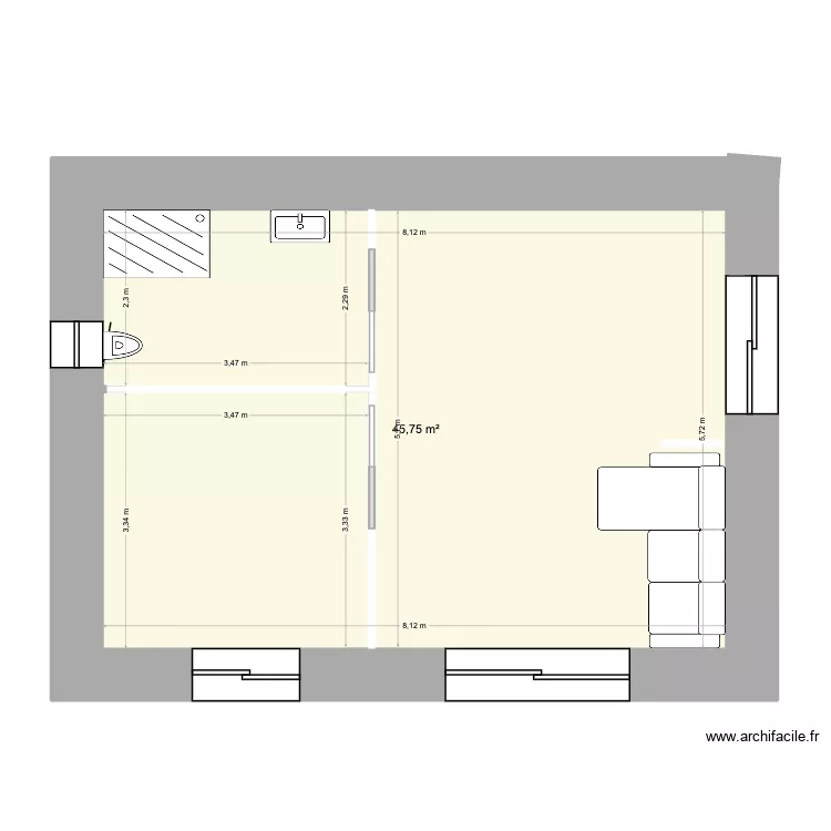 Plan – Air bnb – Par Kenavo007 ️ | ArchiFacile