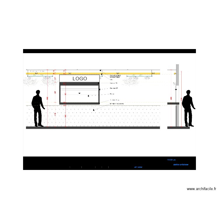 FACADE CLERMONT MAJ. Plan de 0 pièce et 0 m2