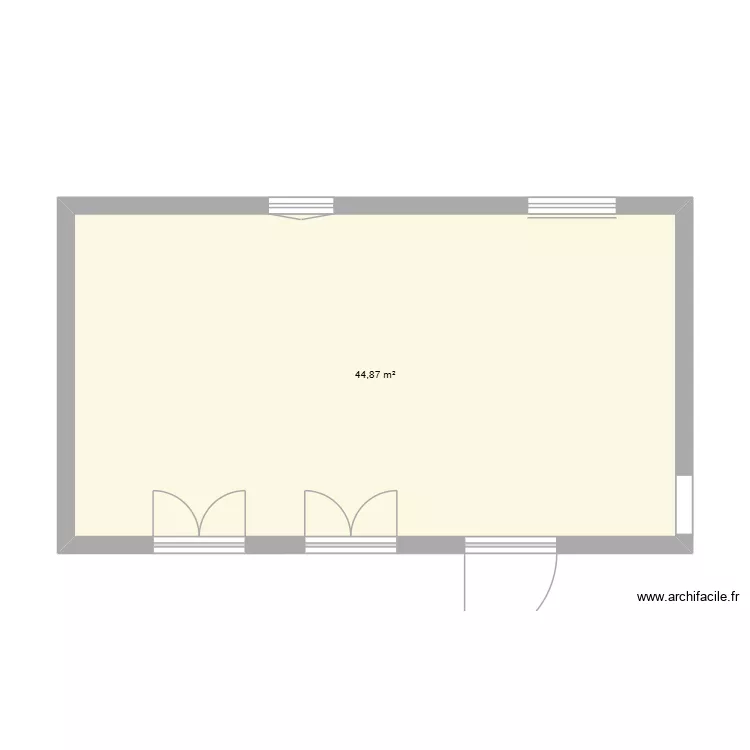 Cl&eacute;ment. Plan de 6  et 93 m²