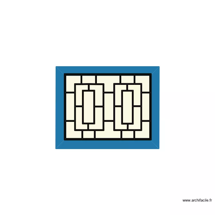 gr&eacute;age. Plan de 