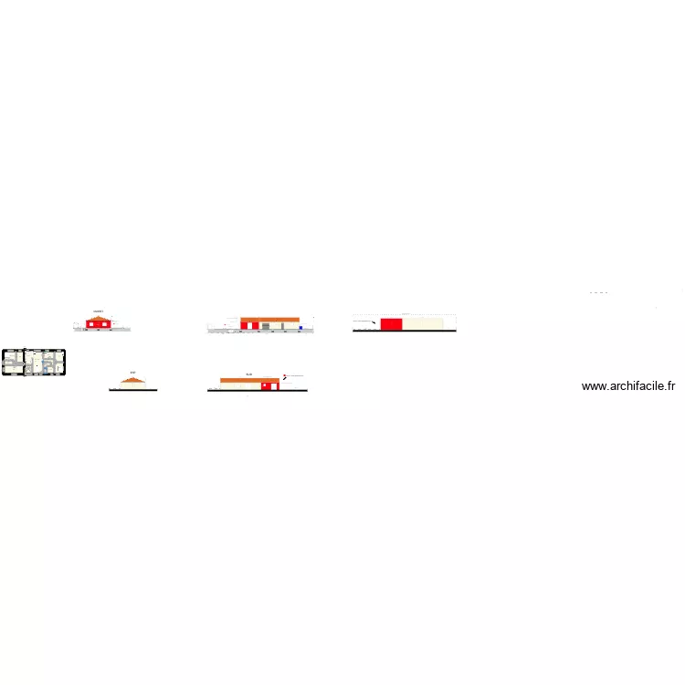 Plan laruscade avec cotes. Plan de 