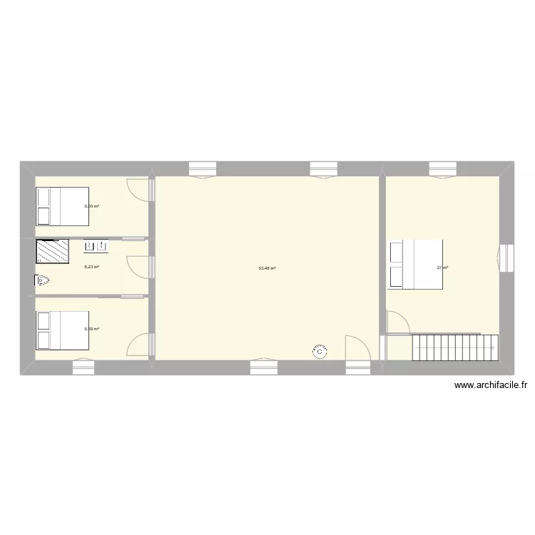Christope mirepoix. Plan de 