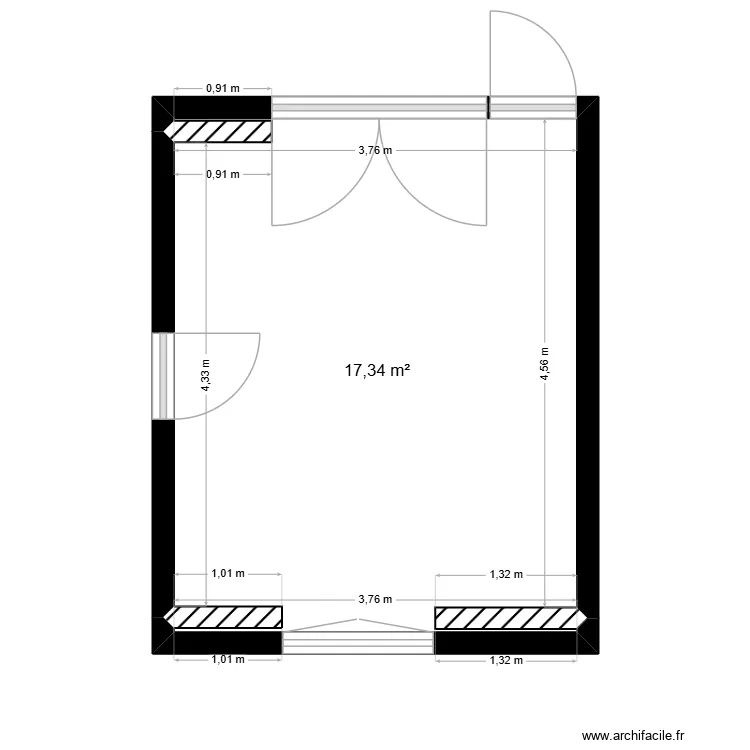 cuisine pere. Plan de 