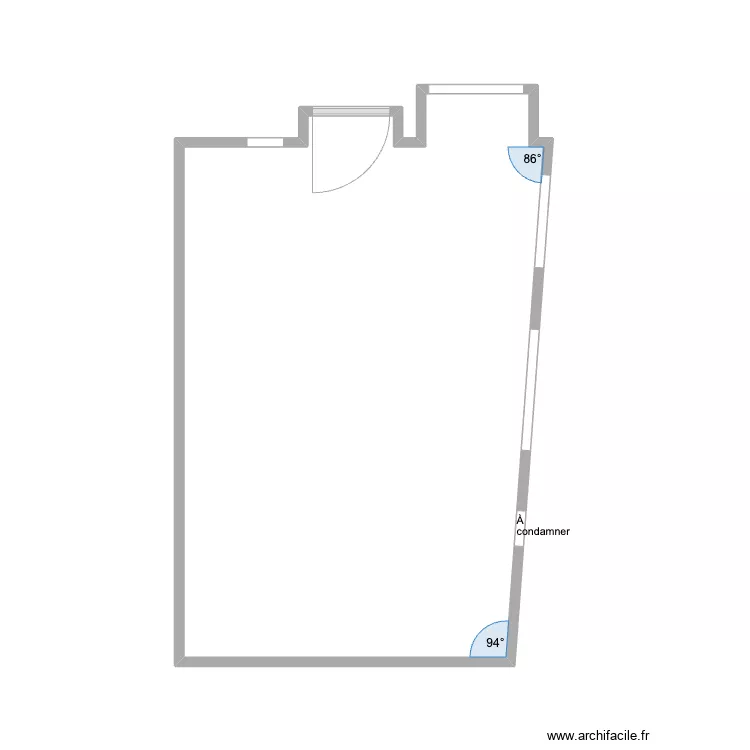 ETAT DE LIEUX STUDIO THORSTEN 1. Plan de 