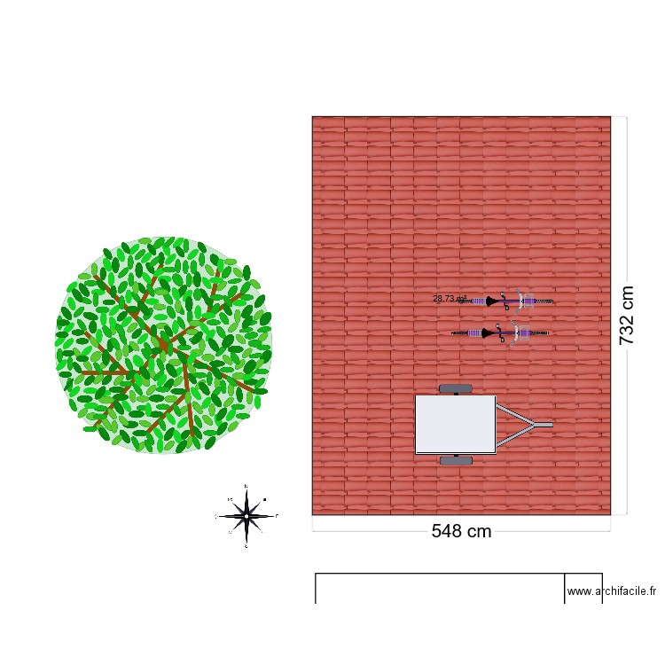 Garage 1. Plan de 0 pièce et 0 m2