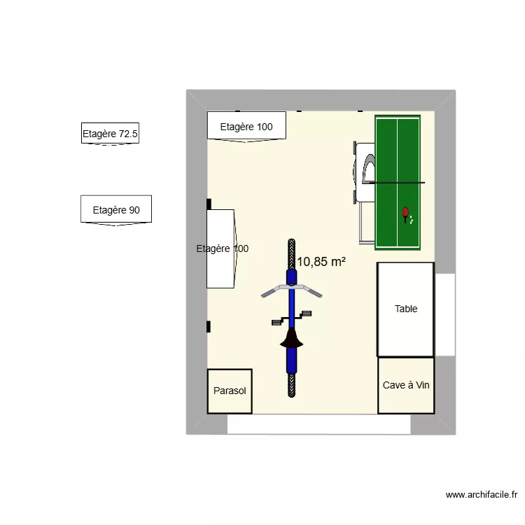 Garage IronPat. Plan de 1 et 11 m² Garage IronPat. Plan de 1 et 11 m²