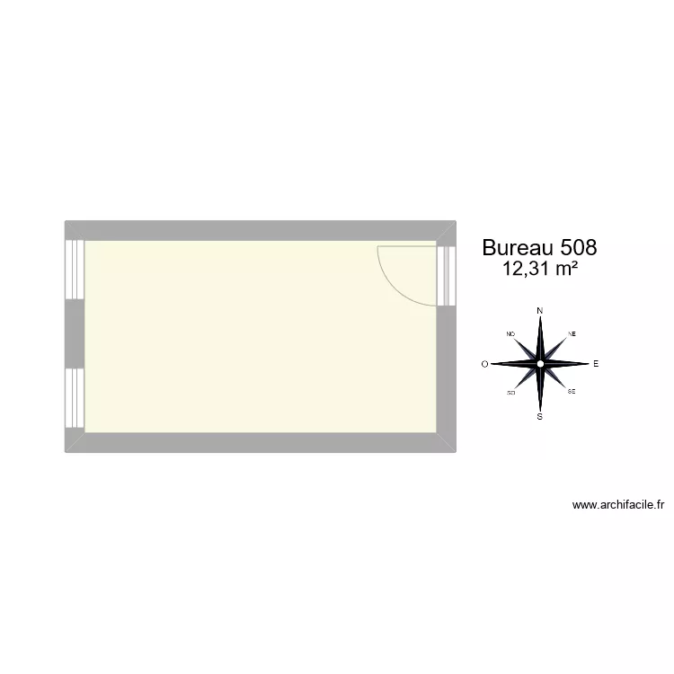 Bureau R 508. Plan de Bureau R 508. Plan de