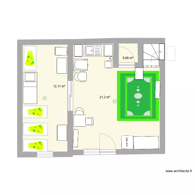 Isabel Antoine. Plan de 