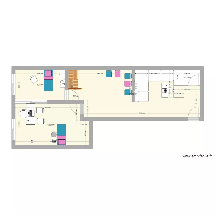 5eme etage modifie. Plan de 5eme etage modifie. Plan de