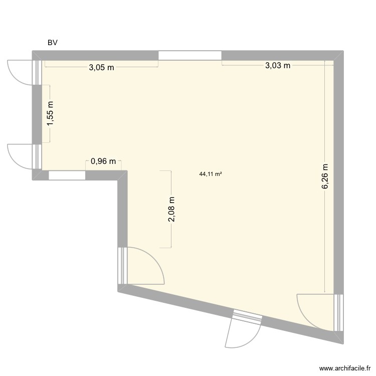 MARTIN - CUERS. Plan de 0 pièce et 0 m2