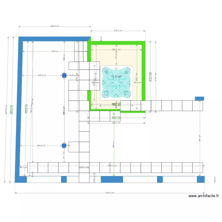 EviresTerrasse3. Plan de 