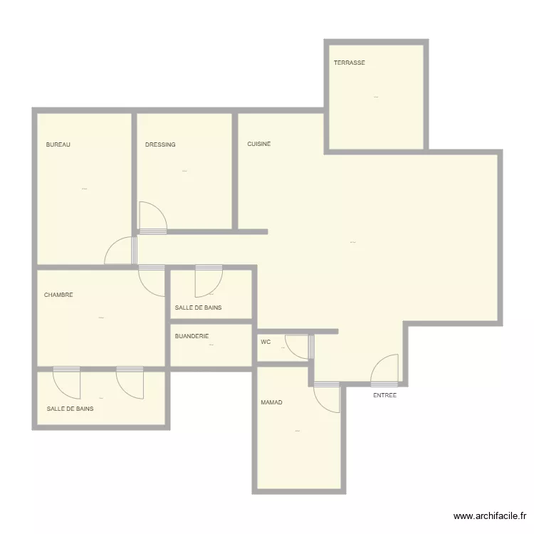 STEMATSKY REEL. Plan de 10 pièces et 109 m²