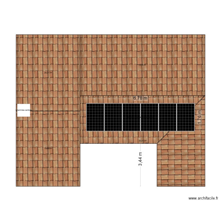 CLARET PV. Plan de 0 pièce et 0 m2