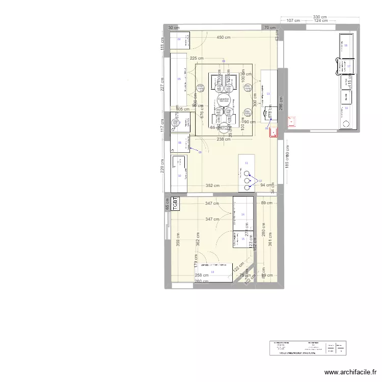 BRY 4 Hotte r&eacute;servations. Plan de 